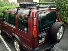 New Yakima Loadwarrior and Thule Bars on the 11&quot; tall mounts! and Ladder! of course Decals!