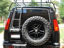 Rear access ladder