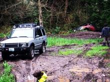 Alfred the Disco makes for a fine land anchor.