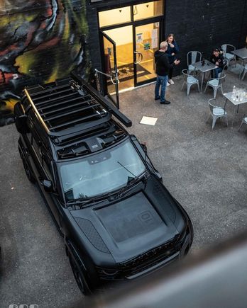 ARB Awning and anti-glare bonnet decal