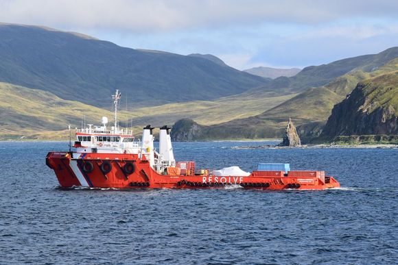 Mid September 2015: Entering Dutch Harbor