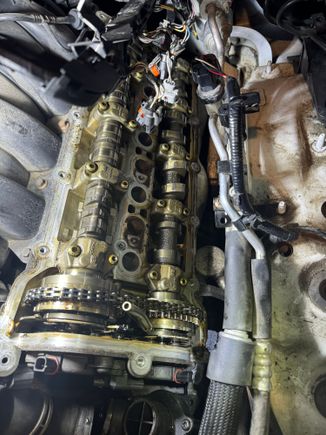 Driver side chain fell off VVT sprocket