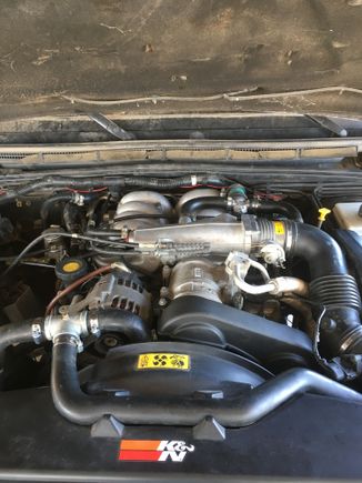 Took a good 5 hours to put 16 bolts back in😜. 55 psi cold idle
60 psi 1500 rpm cold
24 psi hot idle with break in oil
50 psi at 1500 rpm hot

No lights on and passed the dreaded AZ emissions. Runs better then when I got it 8 years ago. 60 miles in on the break in and Pretty excited to have it back on the road again!