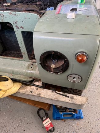 Rust in the light housings