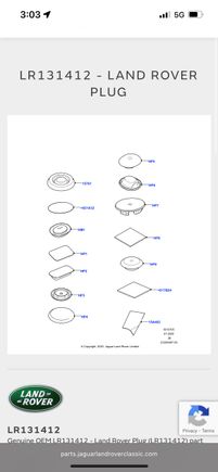 Here are the LR plugs shown for my vin. But cannot map it visually back to my plug. Hoping to see what other people have that might match back to the above. It's definitely not HM1. I ordered that, and it's too small.