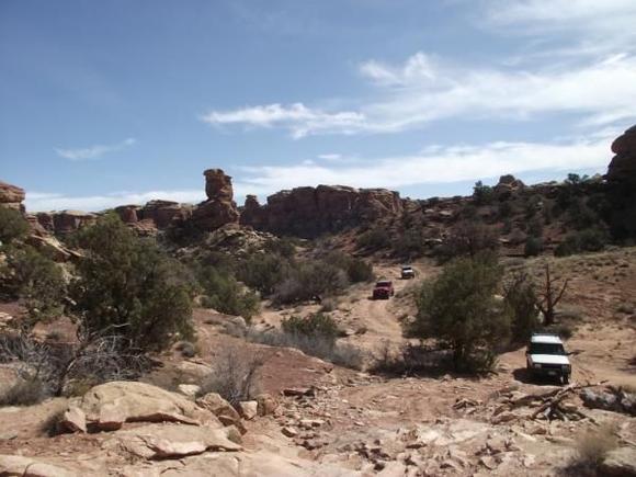 march2011moab 105.  Elephant Hill Trail.