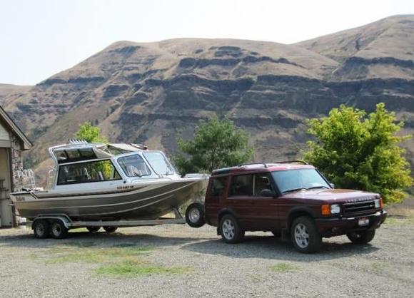 Bringing the 8,500 lbs boat to the river