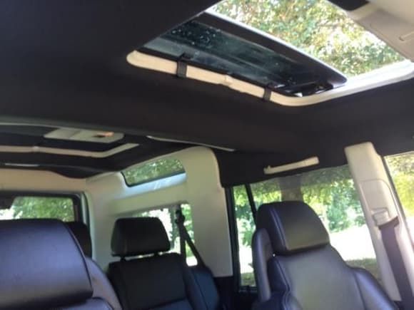 replaced the headliner