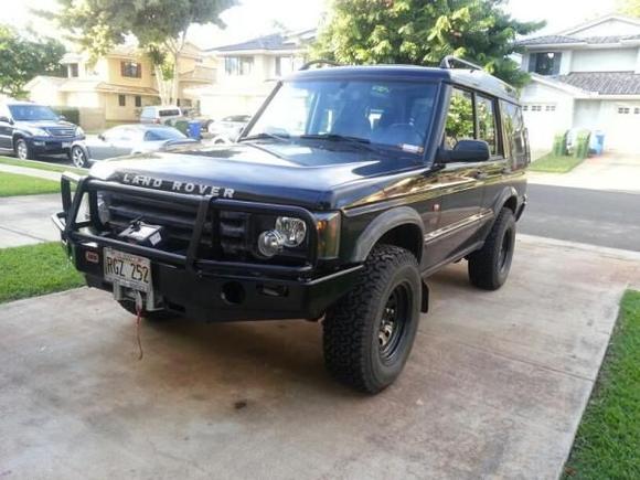 New ARB and Warn VR10000 winch mounted up.
