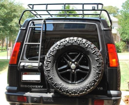 Rear access ladder