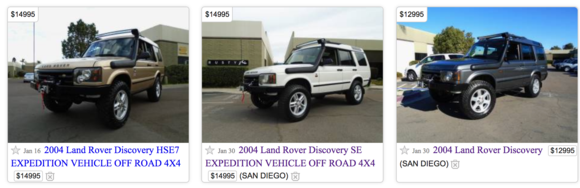 Same upgrades, Rover flipping shop