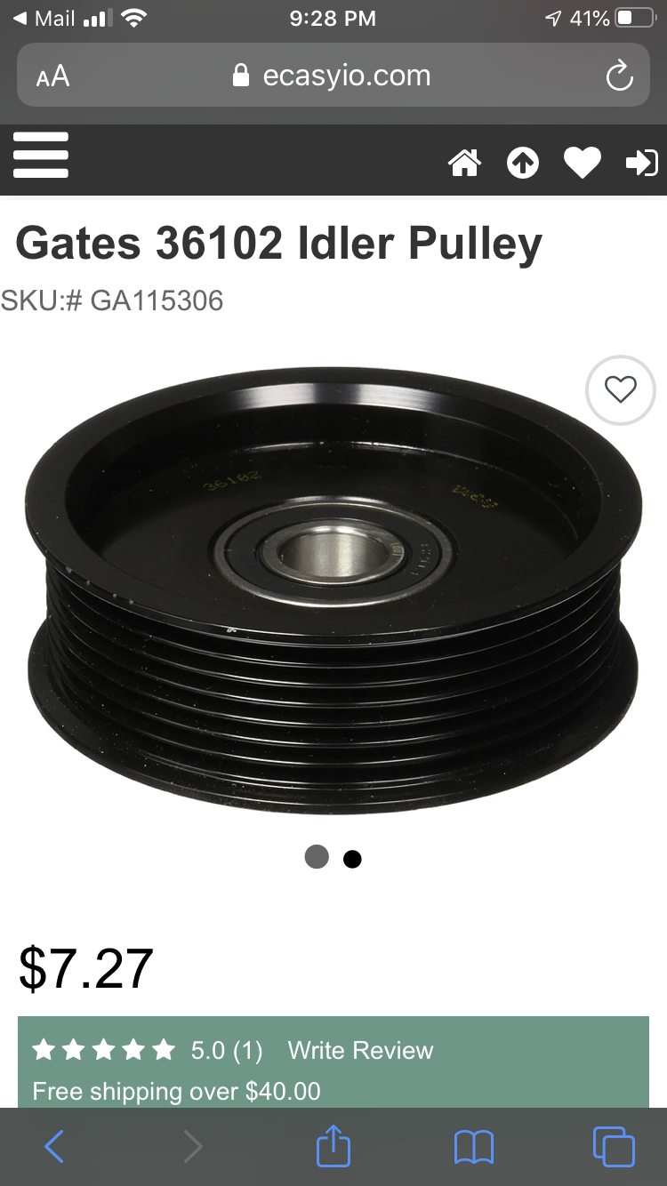 Belt Tensioner Snapped Land Rover Forums Land Rover Enthusiast Forum