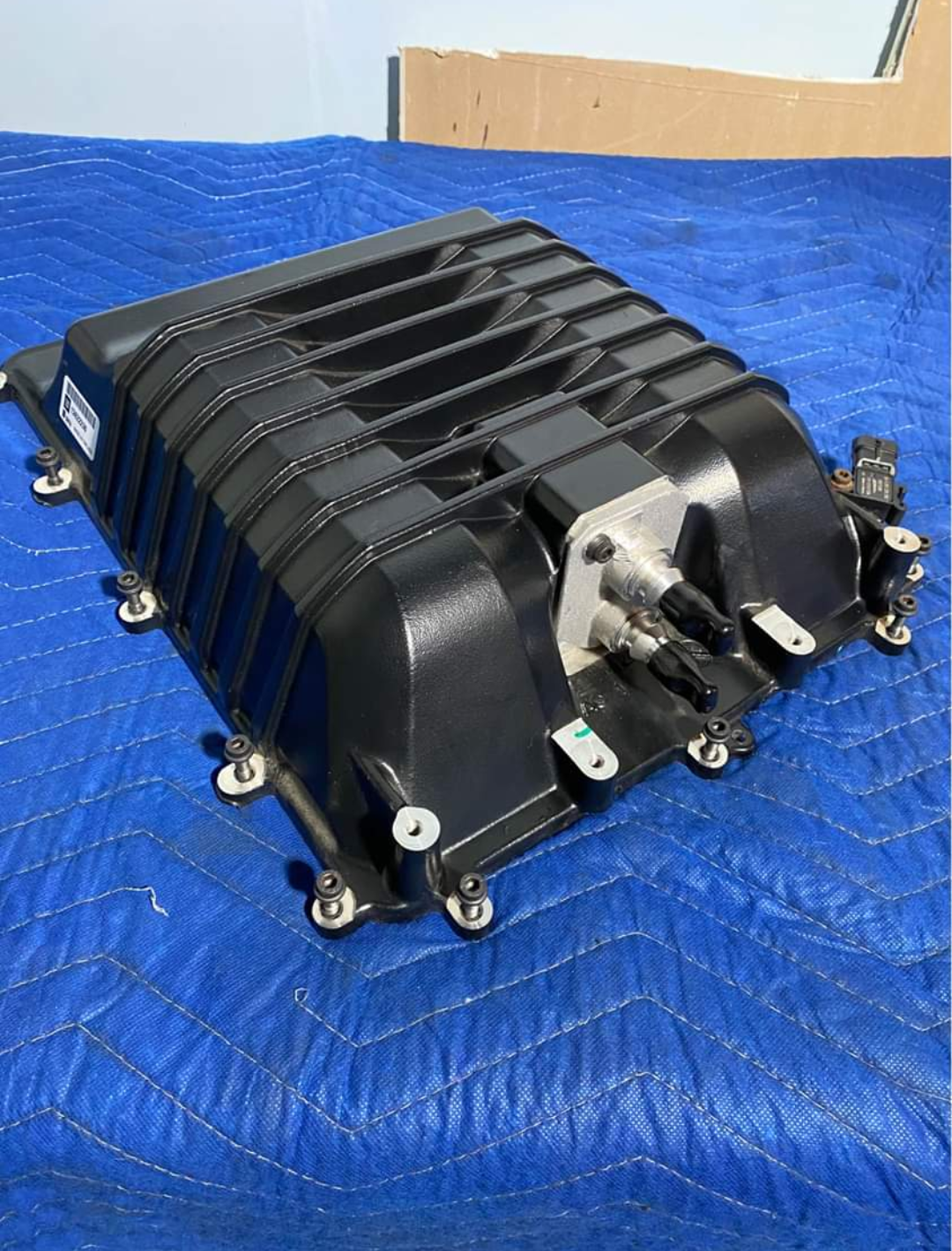 SOLD*Freshly rebuilt LSA Supercharger w/sensors, a solid isolator, and