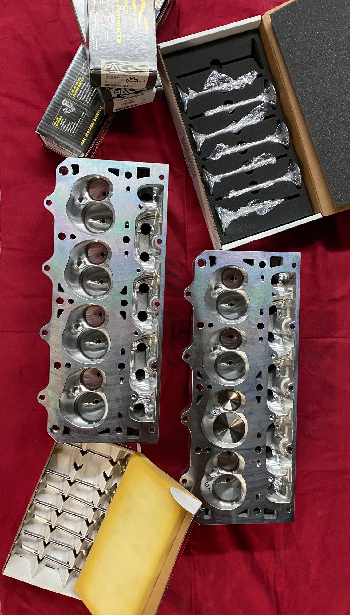 Engine - Internals - Mast 285cc CNC LS7 heads, 6-bolt, Crower rockers, NEW - New - 0  All Models - St Louis, MO 63129, United States