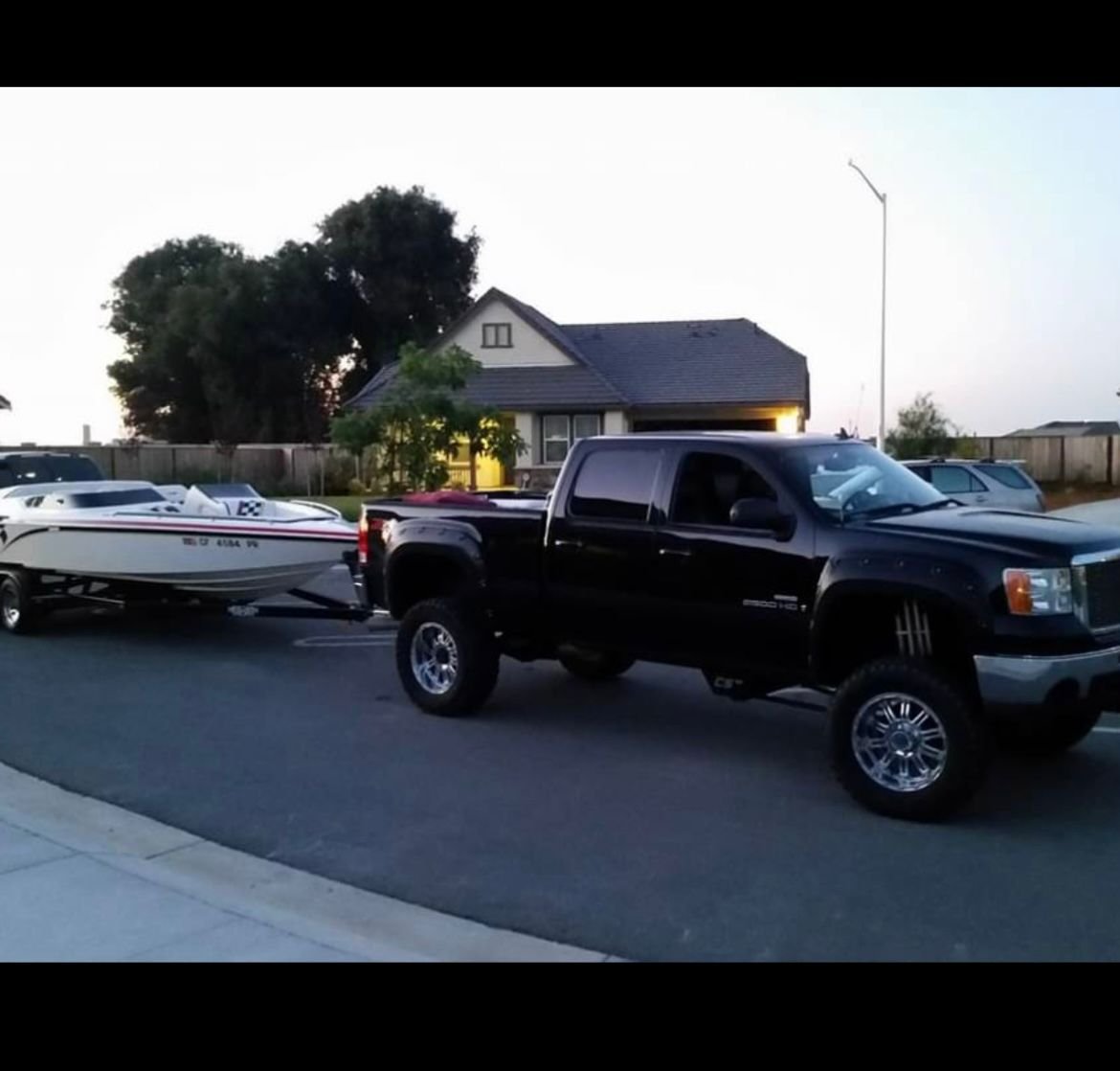 This one is my tow pig and is an absolute beast�.but yeah 7 cars is a full time job in itself when it comes to keeping them all maintained and safe for the road�not to mention a boat that has a 8.1 vortec in it (basically a big block LS), several dirt bikes go karts and a road glide