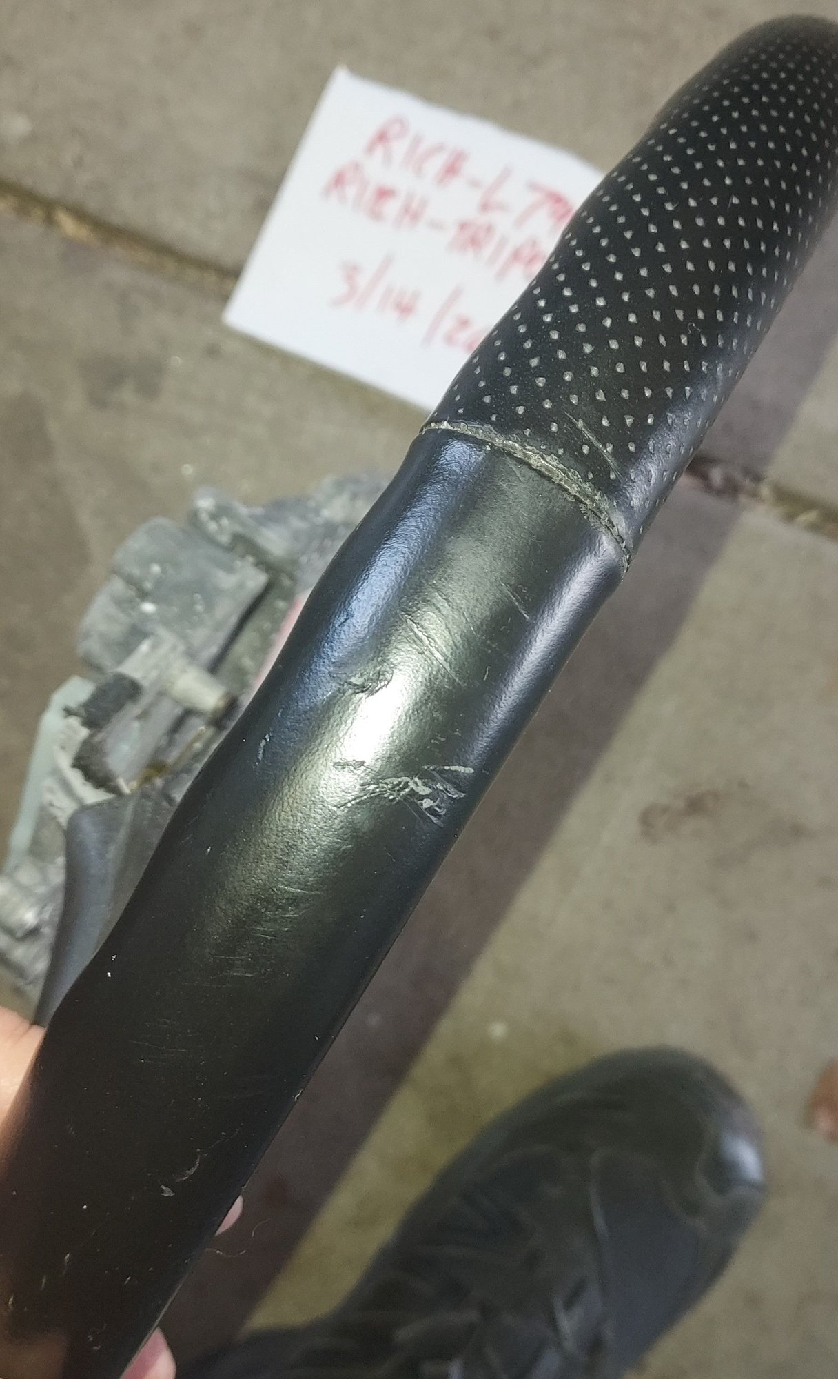 Interior/Upholstery - 2006 GTO steering column parts, blue stitch manual shift boot - Used - 2004 to 2006 Pontiac GTO - Waverly, NE 68462, United States