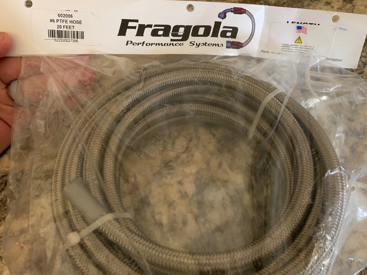6AN PTFE SS braided hose. Too small? - LS1TECH - Camaro and Firebird Forum  Discussion