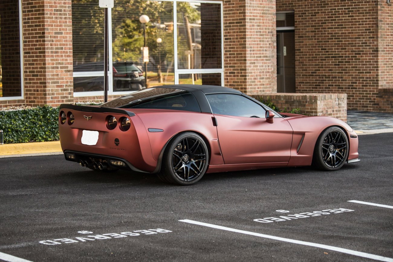 2009 Chevrolet Corvette - 2009 Corvette 3LT Z51: ECS supercharged, wide booty, F14s, matte red aluminum wrap - Used - VIN 1G1YY26W395102811 - 66,900 Miles - 8 cyl - 2WD - Manual - Coupe - Other - Rockville, MD 20854, United States