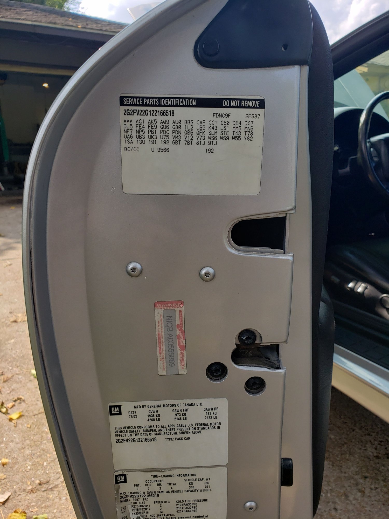 2002 Pontiac Firebird - 2002 WS6 M6 91k miles - Used - VIN 2G2FV22G122166518 - 91,100 Miles - 8 cyl - 2WD - Manual - Hatchback - Silver - Houston, TX 77086, United States