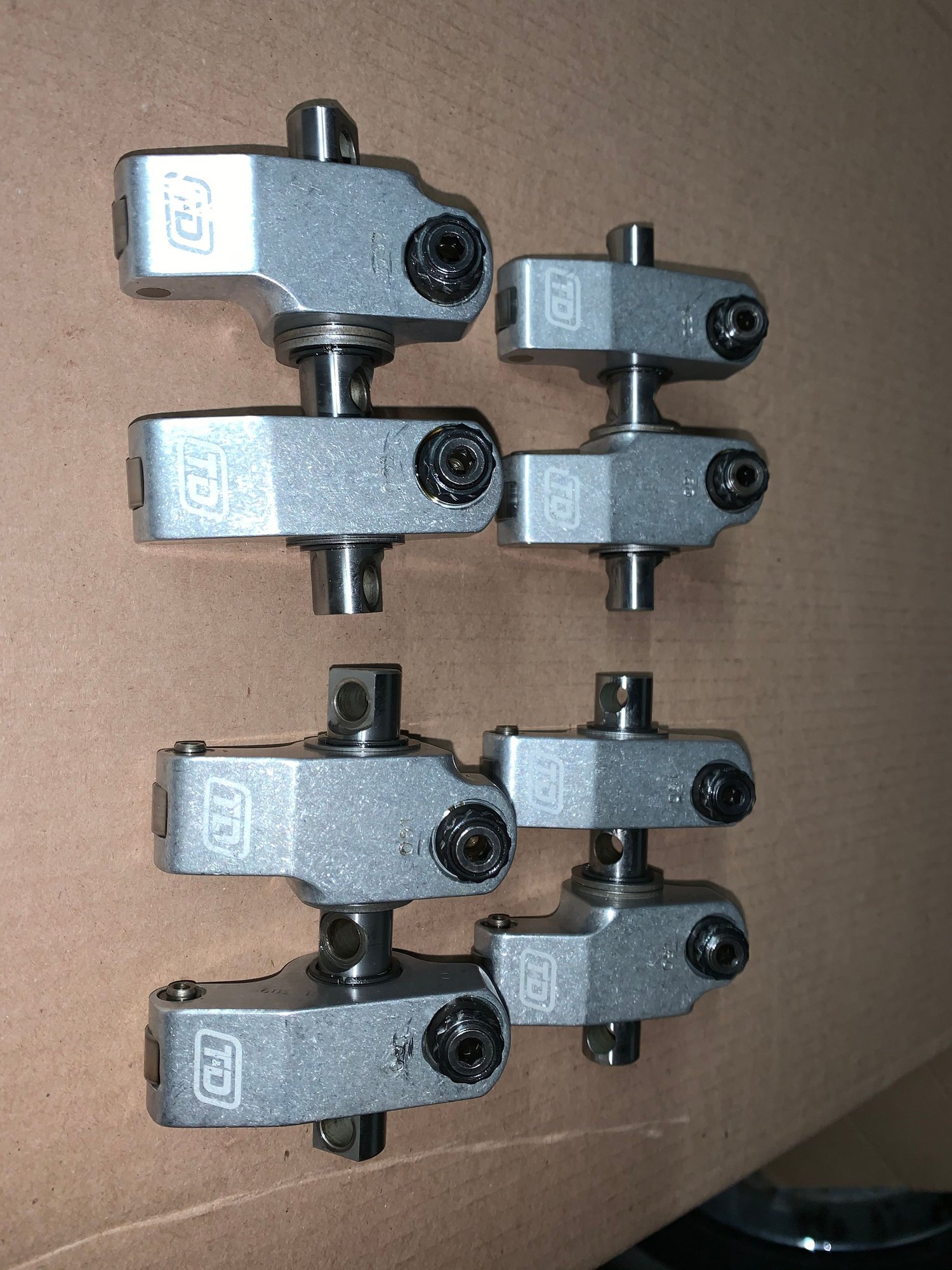 AFR 210 comp ported sbc LT1 heads T&D shaft rockers,arp studs,pushrods