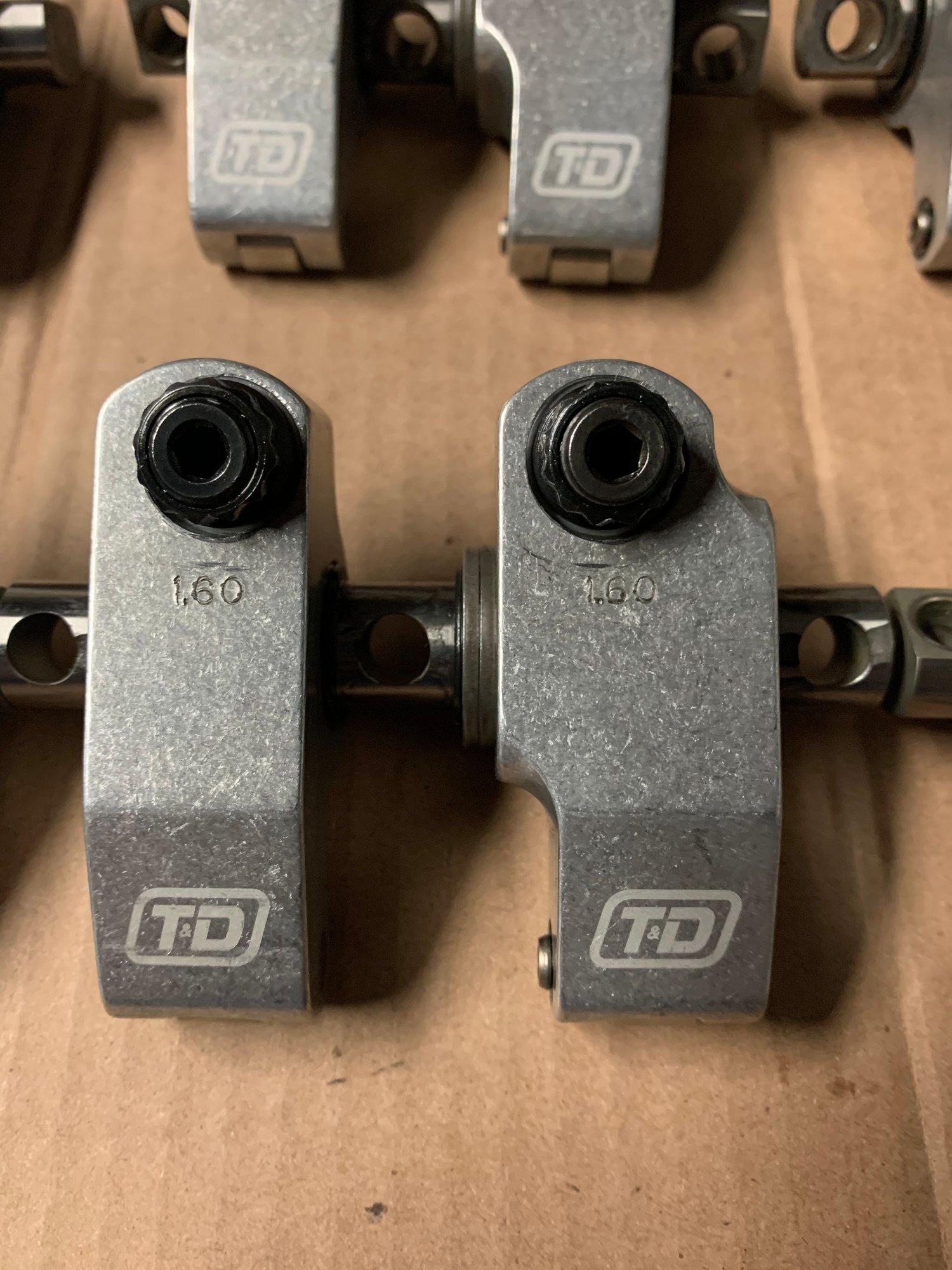 AFR 210 comp ported sbc LT1 heads T&D shaft rockers,arp studs,pushrods