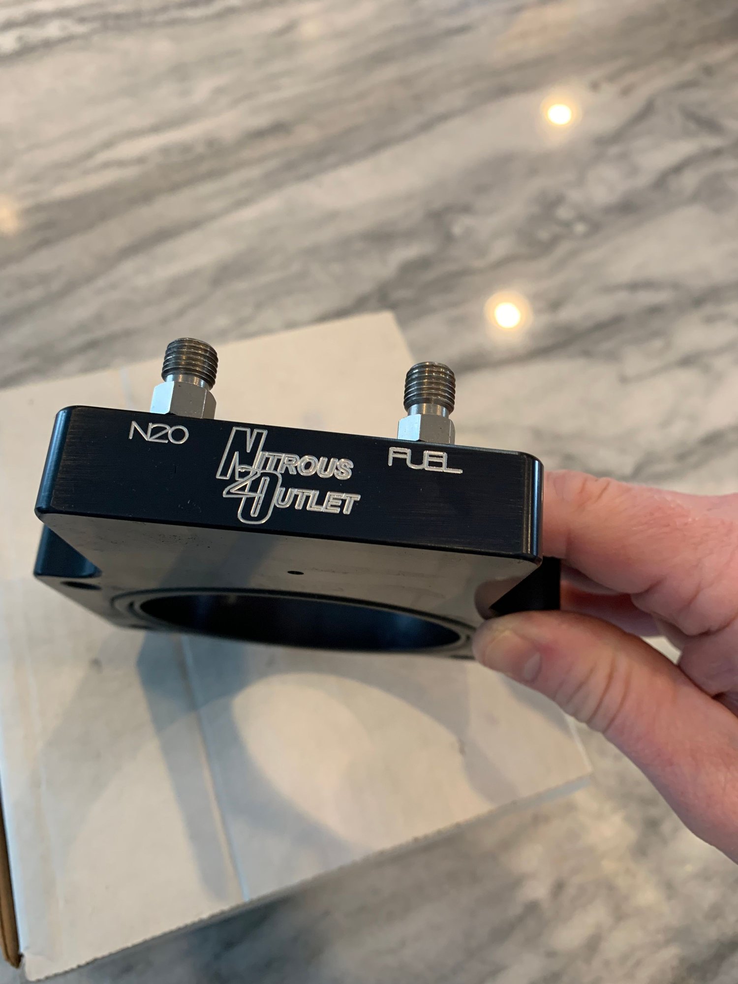 Engine - Intake/Fuel - Nitrous Outlet 90mm Plate - price drop! - Used - 0  All Models - Wellesley, MA 02482, United States