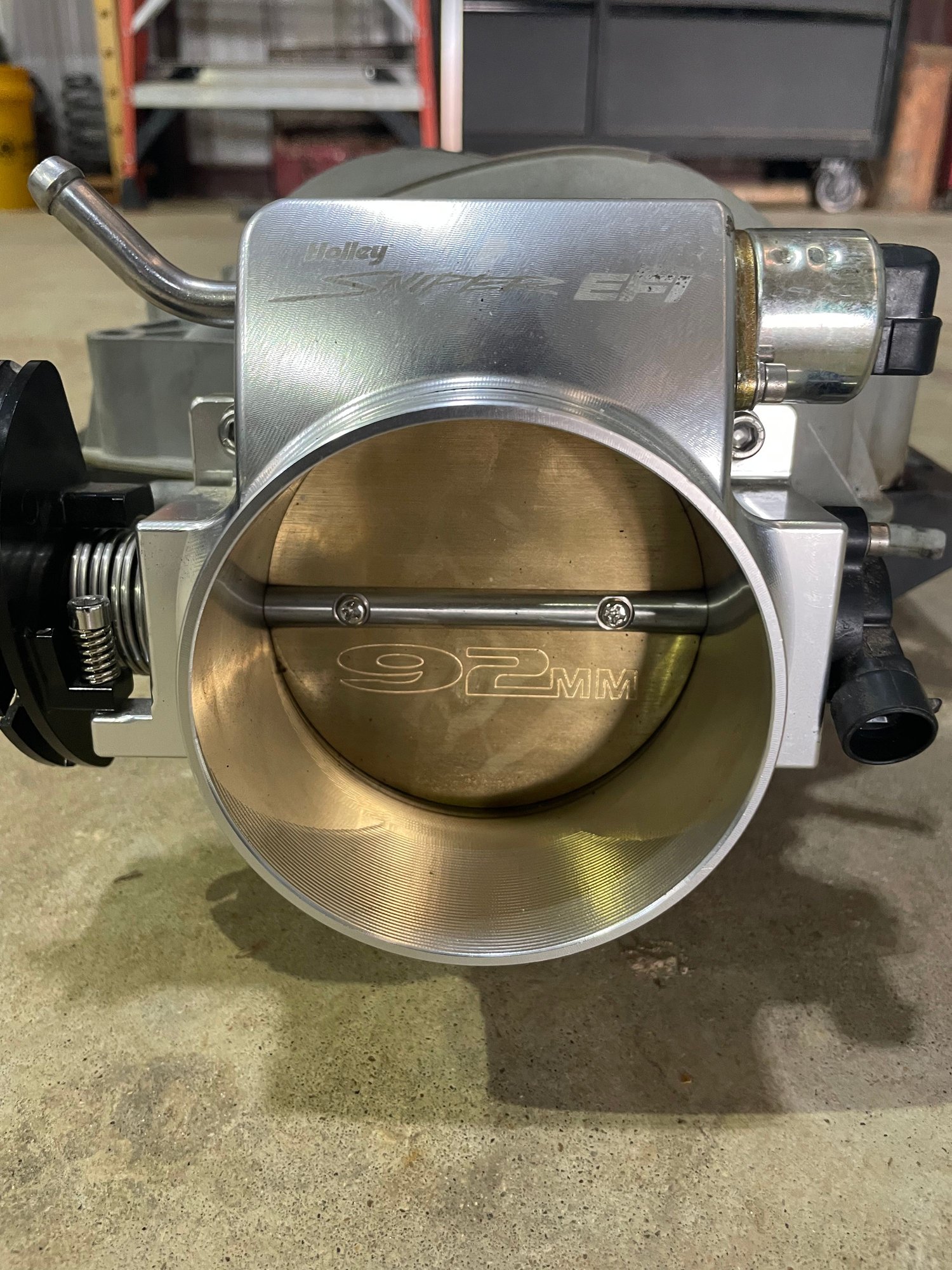 FAST 90mm NEW Holley Sniper 92mm TB NEW IAC valve LS1TECH Camaro