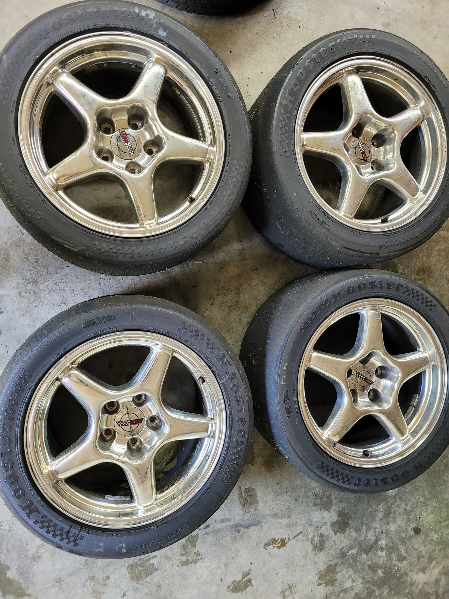 Wheels and Tires/Axles - Corvette ZR1 replica wheels, 17”x11” - Used - 0  All Models - Huntingtown, MD 20639, United States
