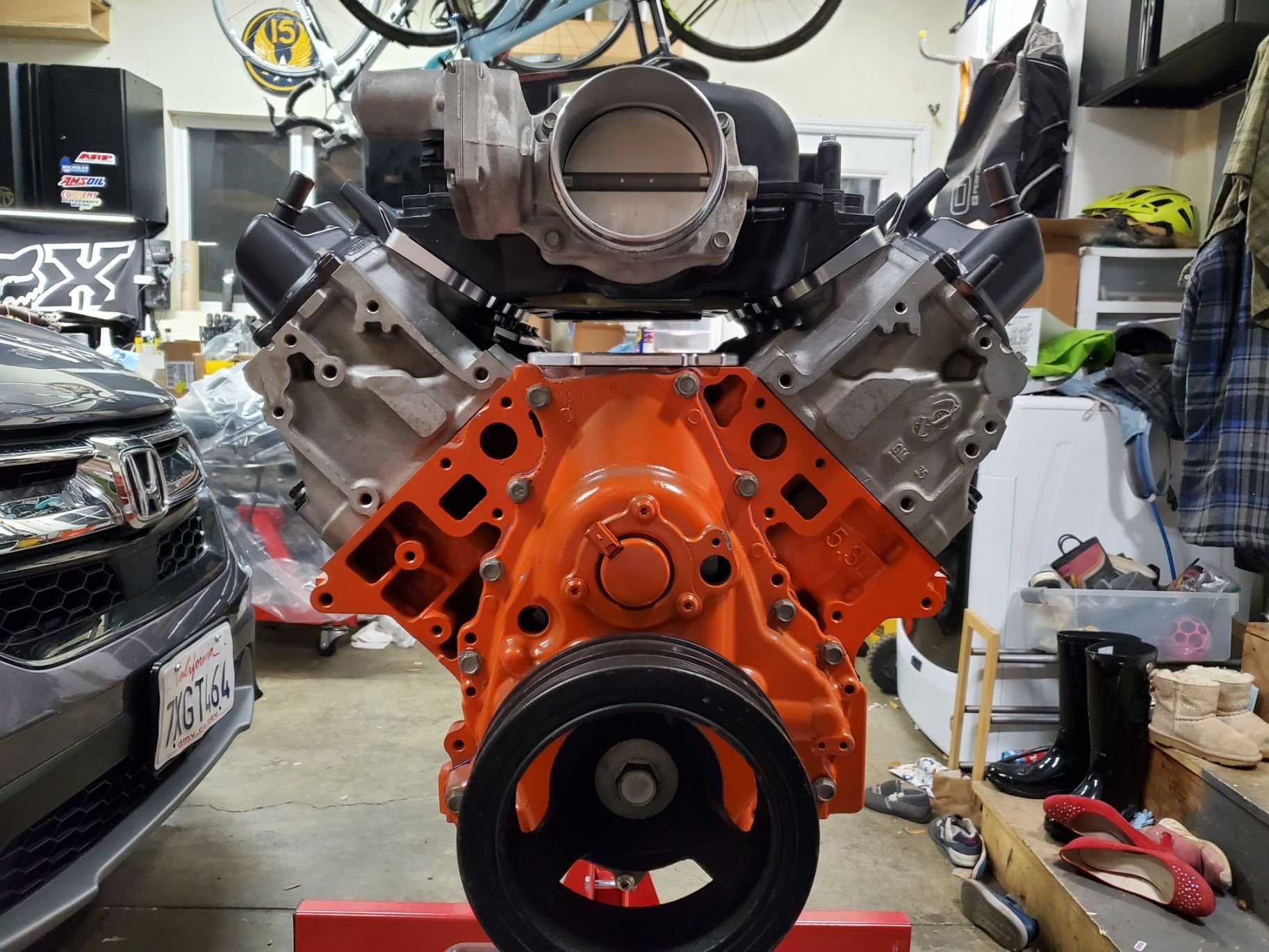 L83 With LS7 intake and port injection LS1TECH Camaro and Firebird