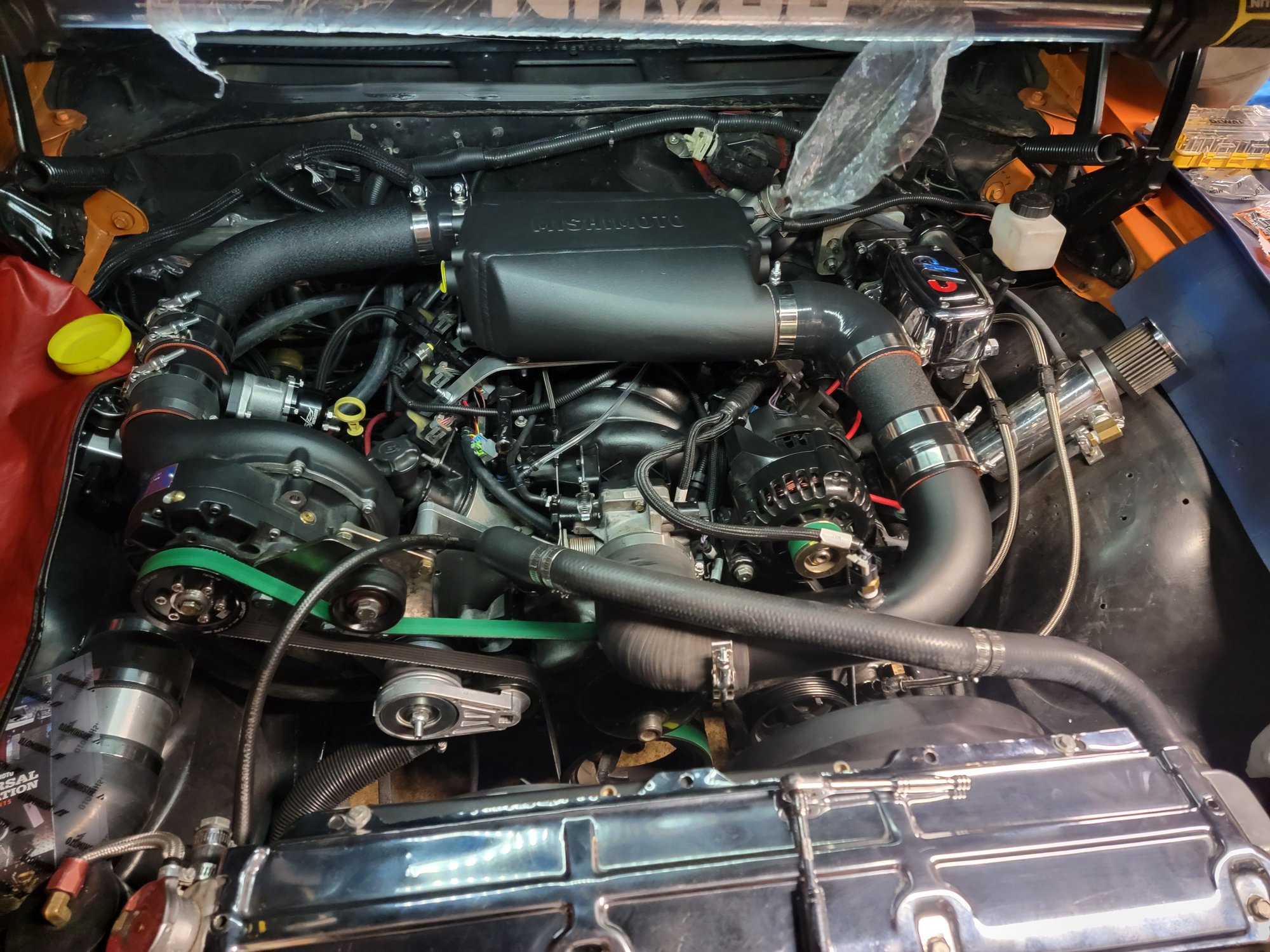 Air to water intercooler on chevelle LS1TECH Camaro and Firebird