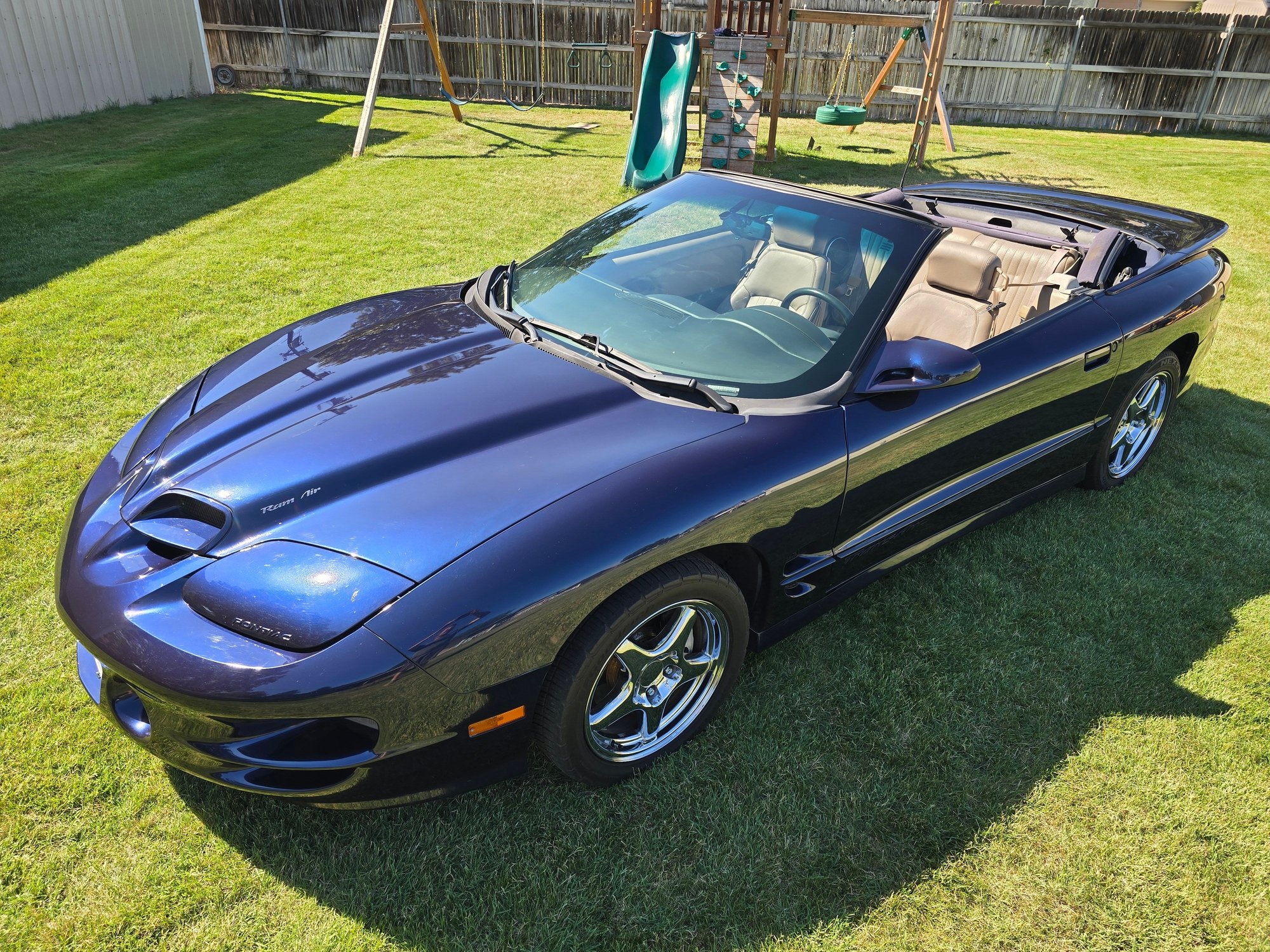 1999 Pontiac Firebird - 1999 Pontiac Trans Am WS6 convertible,  Low miles Runs Great - Used - Kennewick, WA 99336, United States