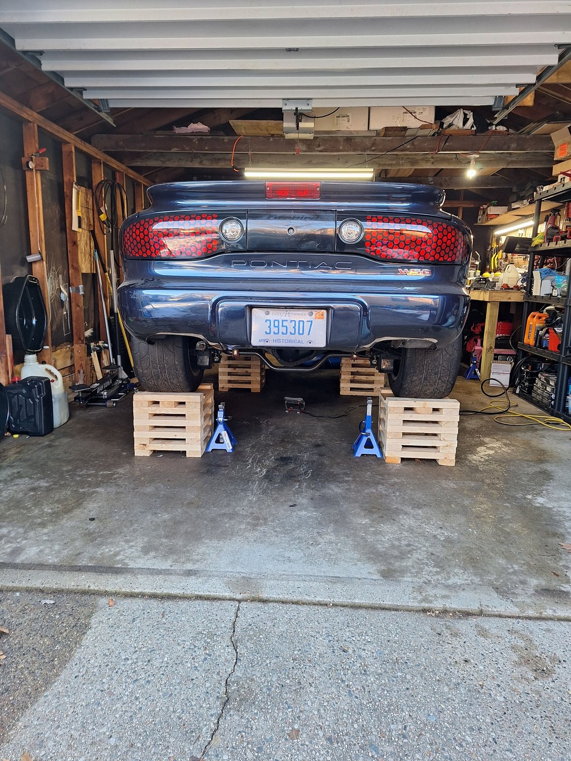 These cribs are the best thing I've built for doing major work on my car.