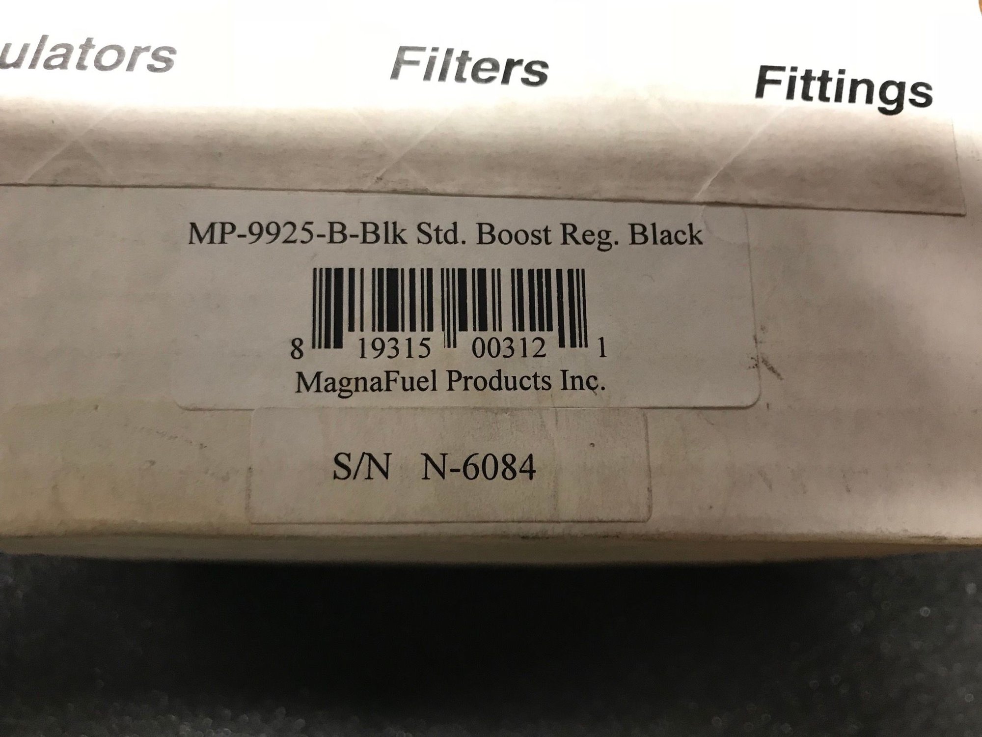 MagnaFuel MP9925BBLK Boost Referenced Fuel Pressure Regulator LS1TECH Camaro and Firebird