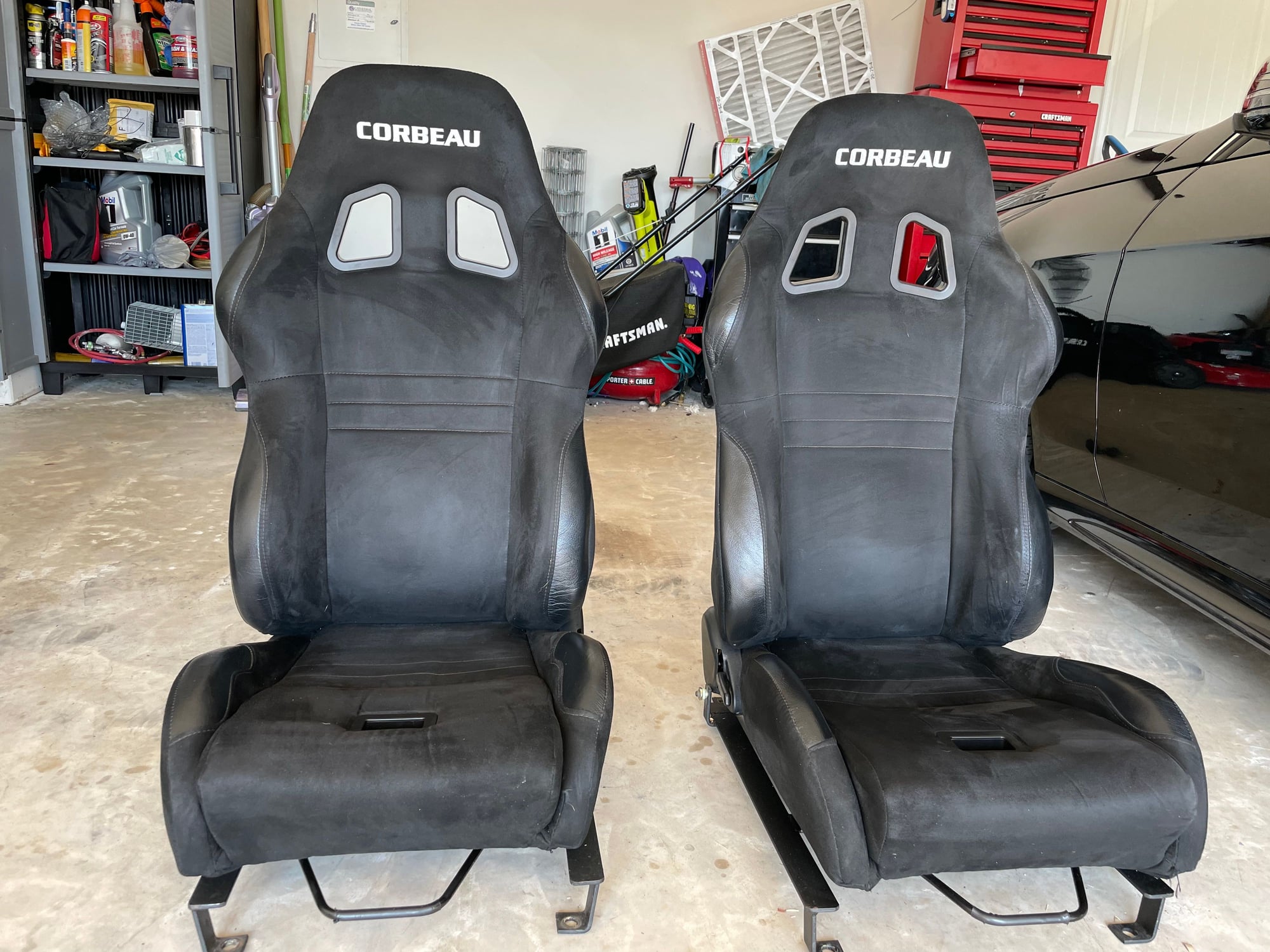 Accessories - Corbeau Seats w/ C5 Corvette Rails Reclining & Sliding - Used - 0  All Models - Dallas, TX 75252, United States