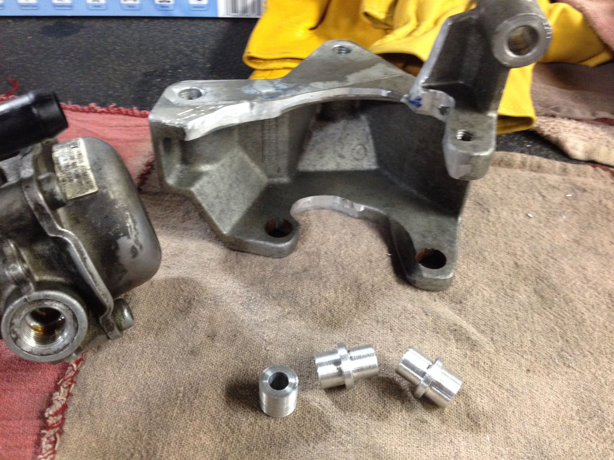 G8 GT power steering bracket and alternator bracket LS1TECH Camaro