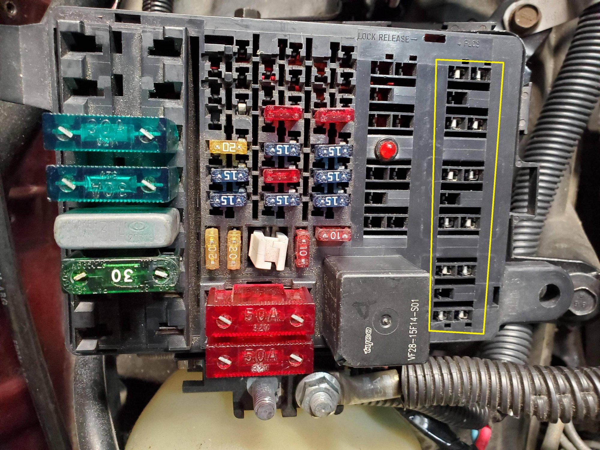 Adding fuse & relay to GMPP fuse box? LS1TECH Camaro and Firebird