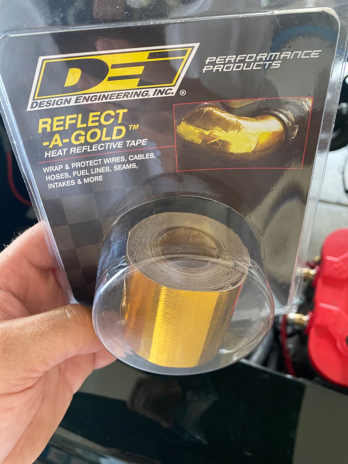 Gold Heat Reflective Wrap