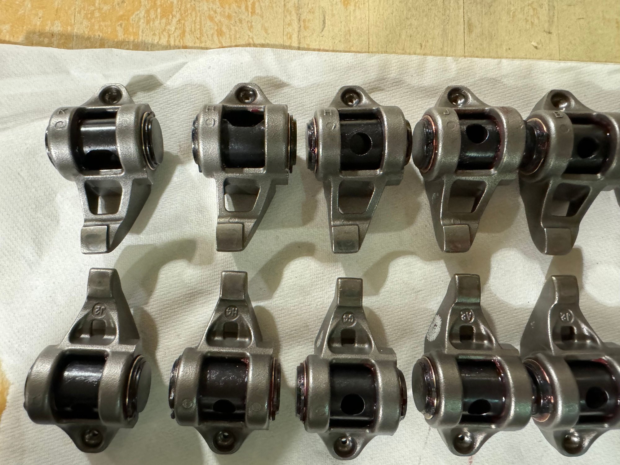 LS3 Rocker Arms with CHE trunnion upgrade. LS1TECH Camaro and
