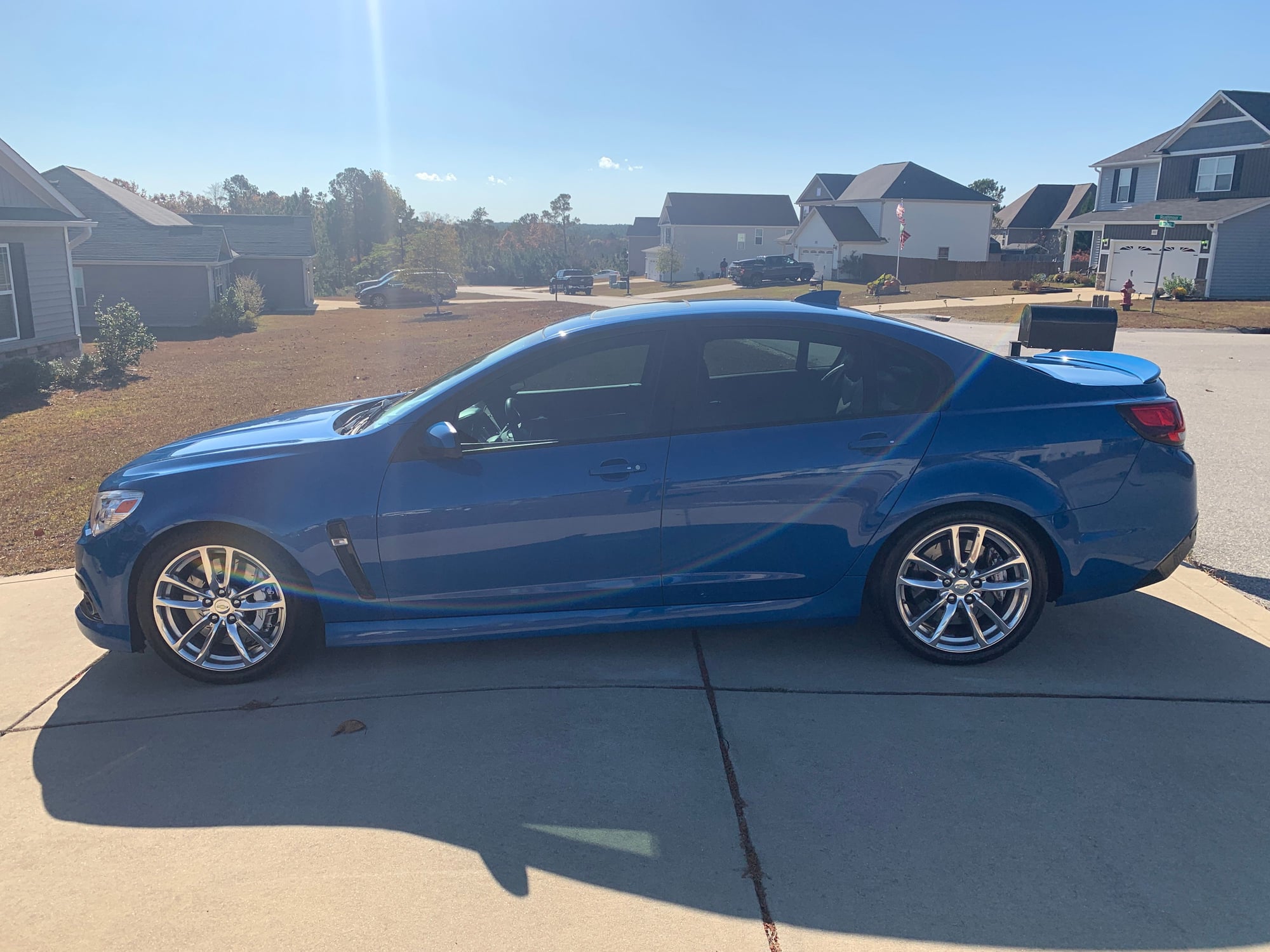 2015 Chevrolet SS - 2015 Chevy SS 6AT Perfect Blue Metallic - Used - VIN 6G3F15RW2FL105290 - 50,601 Miles - 8 cyl - 2WD - Automatic - Sedan - Blue - Fayetteville, NC 28314, United States