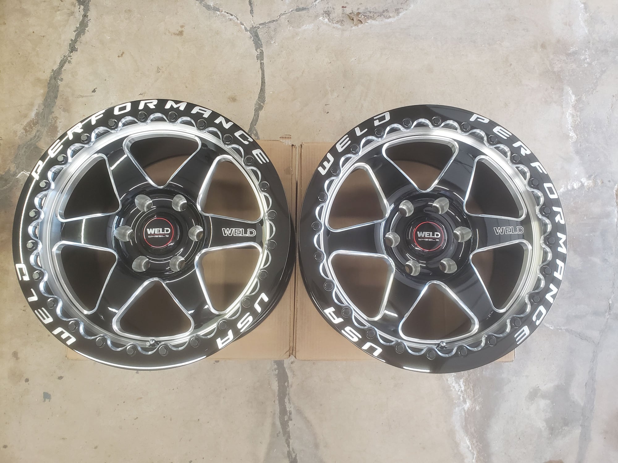 Wheels and Tires/Axles - Weld Ventura 6 17x7/17x11 TBSS fitment - Used - -1 to 2025  All Models - The Colony, TX 75056, United States