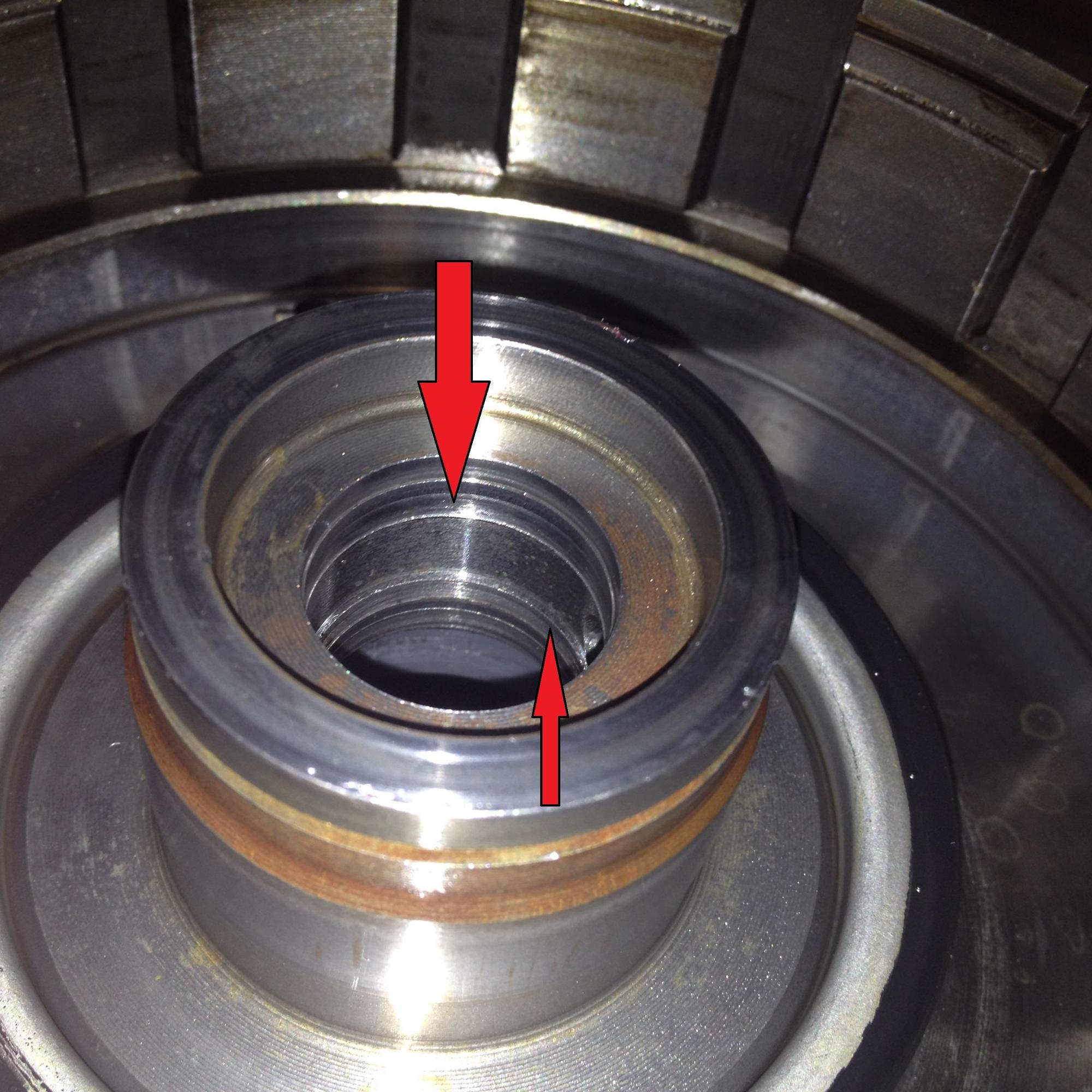 4l80e forward drum to input shaft bushing wear question LS1TECH
