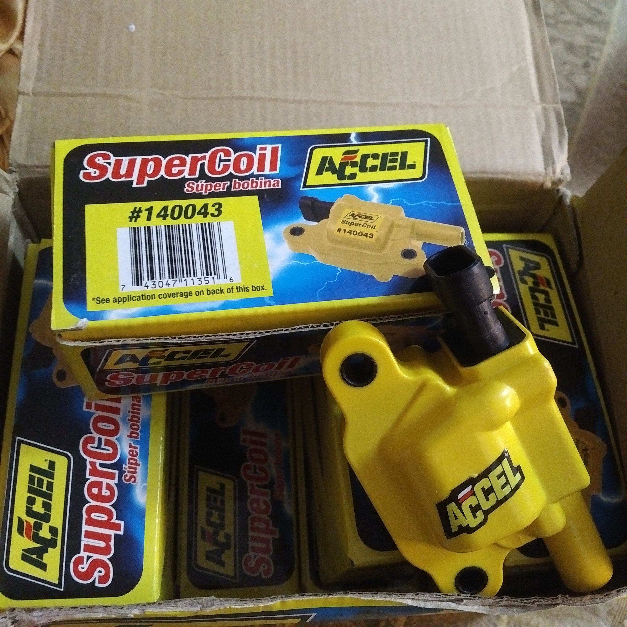 NEW ACCEL 1400438 Super Coils LS2/LS3/LS7 LS1TECH Camaro and