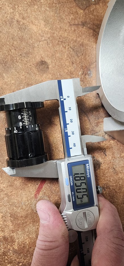 Verify the measurement.