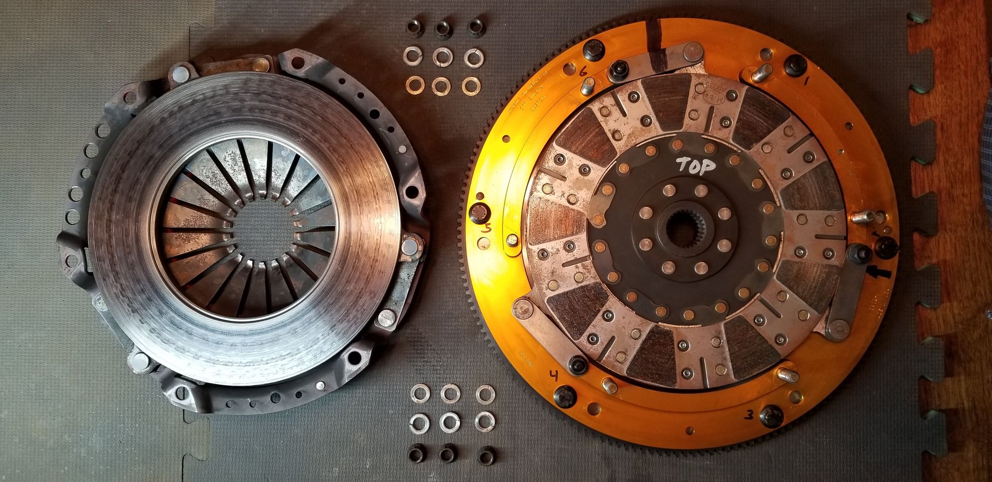 McLeod RXT twin disk clutch 1000HP LS1TECH Camaro and Firebird