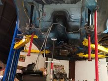 Underside shot when exhaust, rear differential and fuel pump were done.