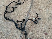 The 4cyl wiring harness came out