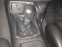 MGW with stock shifter knob