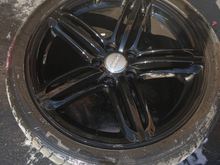 21" Q7 wheel and tire package.  Set of 4