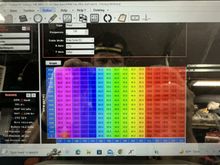 This is my PWM table settings. This is a positive PWM fan and the term puts out a PWM negative signal so the low is 85% and high is 10%. This is only for the 16” not the 18”!! I have either a 160 or 180 Tstat but my previous fan would run in the 180s if I was moving slightly. I would like to keep this under 195 and at 35% I’m at about 2709 CFM which is a full 700more CFM than the flexalite. 