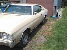 71 chevelle, how I bought the car